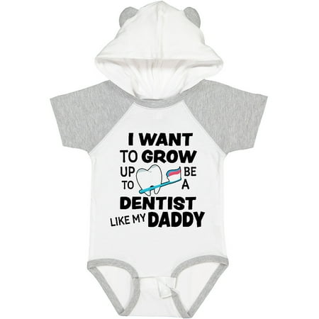 Inktastic I Want to Grow Up to Be a Dentist Like My Daddy Gift Baby Boy or Baby Girl Bodysuit
Inktastic I Want to Grow Up to Be a Dentist Like My Daddy Gift Baby Boy or Baby Girl Bodysuit