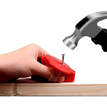 Plastic Pliers Nail Holder for Hammering Finger Protective Nail Guide Home Tool Auxiliary Pliers Secure Nails Anti-smashing finger Joint Pliers Tool Gadget More Safety for Hammering Screws and Nails
Plastic Pliers Nail Holder for Hammering Finger Protective Nail Guide Home Tool Auxiliary Pliers Secure Nails Anti-smashing finger Joint Pliers Tool Gadget More Safety for Hammering Screws and Nails