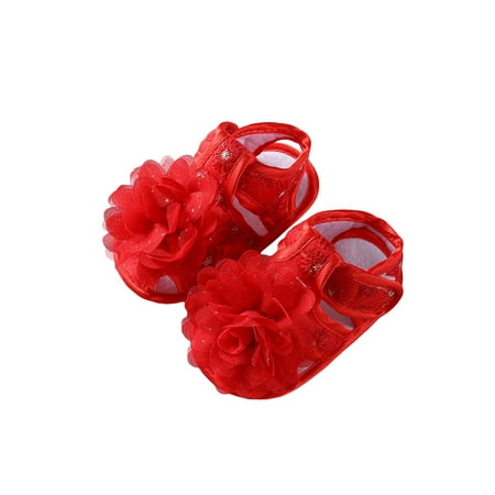 Coduop Toddler Newborn Baby Girl Summer Flower Sandals Infant Round Toe Soft Sole Crib Prewalker
Coduop Toddler Newborn Baby Girl Summer Flower Sandals Infant Round Toe Soft Sole Crib Prewalker