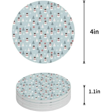 FMSHPON Merry Christmas Set of 8 Round Coaster for Drinks Absorbent Ceramic Stone Coasters Cup Mat with Cork Base for Home Kitchen Room Coffee Table Bar Decor
FMSHPON Merry Christmas Set of 8 Round Coaster for Drinks Absorbent Ceramic Stone Coasters Cup Mat with Cork Base for Home Kitchen Room Coffee Table Bar Decor