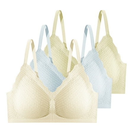 Reduce Bra YANXIAO 2023 Women s Sexy 3-Pack Soft Support Small Chest Push-Up Cup Three-Row Buckle Beige XL
Reduce Bra YANXIAO 2023 Women s Sexy 3-Pack Soft Support Small Chest Push-Up Cup Three-Row Buckle Beige XL