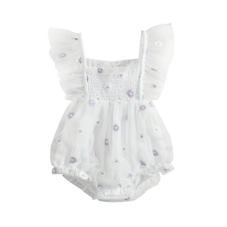 Coduop Baby Girl Floral Rompers Fly Sleeve Square Neck Floral Embroidery Bodysuit Jumpsuit
Coduop Baby Girl Floral Rompers Fly Sleeve Square Neck Floral Embroidery Bodysuit Jumpsuit