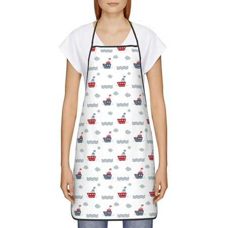 Goofa Bib Apron Unisex Aprons Adjustable Waterdrop Resistant Cooking Kitchen Apron for Chef Colored Sail Boats Pattern Apron Bulk
Goofa Bib Apron Unisex Aprons Adjustable Waterdrop Resistant Cooking Kitchen Apron for Chef Colored Sail Boats Pattern Apron Bulk