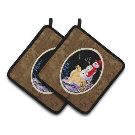 Carolines Treasures SS8579PTHD Golden Retriever Pair of Pot Holders 7.5HX7.5W multicolor
Carolines Treasures SS8579PTHD Golden Retriever Pair of Pot Holders 7.5HX7.5W multicolor