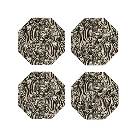 Honeii Leopard And Zebra1 Print Leather Coaster Set of 4 Ideal for Safeguarding Your Furniture from Drinks Spills and Effortless Cleanup-Octagon
Honeii Leopard And Zebra1 Print Leather Coaster Set of 4 Ideal for Safeguarding Your Furniture from Drinks Spills and Effortless Cleanup-Octagon