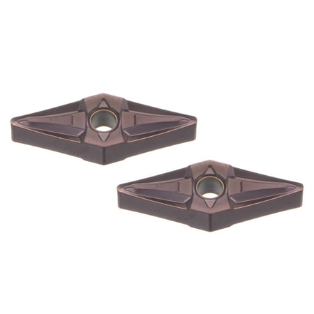 Uxcell Turning Insert VNMG160408-MM Titanium Alloy Indexable Tool for MVUN Series Holder 2Packs
Uxcell Turning Insert VNMG160408-MM Titanium Alloy Indexable Tool for MVUN Series Holder 2Packs