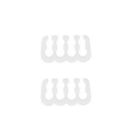 Fuieoe Kitchen Organization 8/24 Holes White Open Cable Combs Set Extension Hot