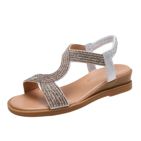 ZHAGHMIN White Fuzzy Slippers For Women Women S Summer Rhinestones Non Slip Elastic Band Fish Mouth Wedges Beach Open Toe Breathable Sandals Shoes Dress Sandals Women Sporty Sandals For Women Closed
ZHAGHMIN White Fuzzy Slippers For Women Women S Summer Rhinestones Non Slip Elastic Band Fish Mouth Wedges Beach Open Toe Breathable Sandals Shoes Dress Sandals Women Sporty Sandals For Women Closed