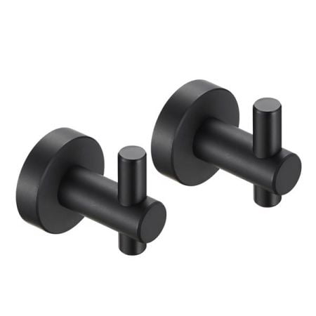 Round Base Wall Hanging Hook with Screws- Matte Black Hook; 2 Pack; for Entry Shoe Cabinet; Wardrobe Bathroom Bedroom Furniture Hardware
Round Base Wall Hanging Hook with Screws- Matte Black Hook; 2 Pack; for Entry Shoe Cabinet; Wardrobe Bathroom Bedroom Furniture Hardware