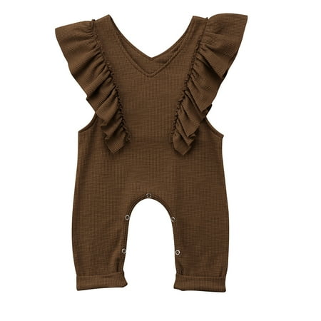 Toddler Kid Baby Girls Sleeveless V-neck Knitted Ruffle Romper Jumpsuit Overall Trousers
Toddler Kid Baby Girls Sleeveless V-neck Knitted Ruffle Romper Jumpsuit Overall Trousers