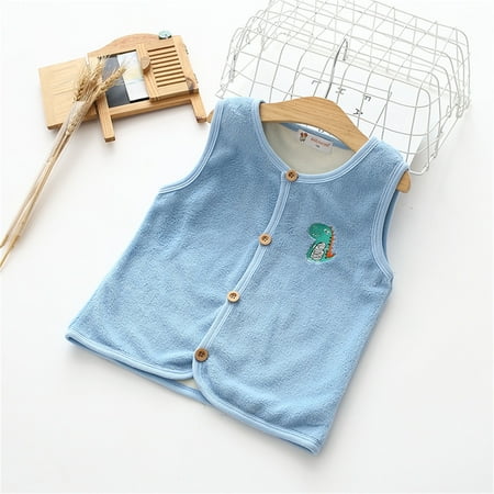 NIUREDLTD Toddler Kids Baby Girls Boys Cute Cartoon Animals Sleeveless Patchwork Thicken Warm Vest Jacket Outer Outwear Clothes
NIUREDLTD Toddler Kids Baby Girls Boys Cute Cartoon Animals Sleeveless Patchwork Thicken Warm Vest Jacket Outer Outwear Clothes