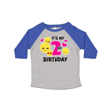 Inktastic Its My 2nd Birthday with Smiling Emoticons Gift Toddler Toddler Girl T-Shirt
Inktastic Its My 2nd Birthday with Smiling Emoticons Gift Toddler Toddler Girl T-Shirt