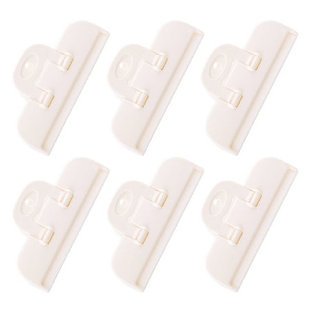 6PCS Creative Clamps Portable Food Sealing Clips Plastic Mini Food Bag Clips Snack Bag Sealers for Home Kitchen Office
6PCS Creative Clamps Portable Food Sealing Clips Plastic Mini Food Bag Clips Snack Bag Sealers for Home Kitchen Office