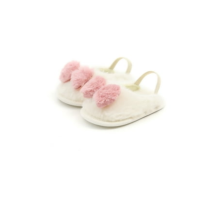 Toddler Infant Kids Girls Boys Bow Slippers Slides Soft Plush Baby Warm Shoes Baby Casual Shoes
Toddler Infant Kids Girls Boys Bow Slippers Slides Soft Plush Baby Warm Shoes Baby Casual Shoes