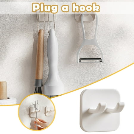 Punch- Plug Christmas Clearance Hook Wire Kitchen Socket Storage Box Storage Rack Double Hook
Punch- Plug Christmas Clearance Hook Wire Kitchen Socket Storage Box Storage Rack Double Hook