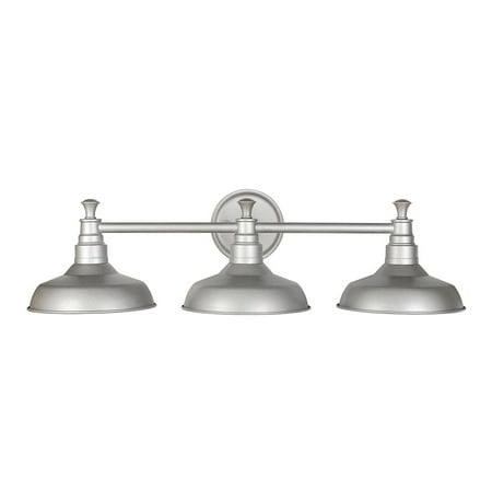 Design House Kimball Vanity Light in Galvanized Paint 3-Light
Design House Kimball Vanity Light in Galvanized Paint 3-Light