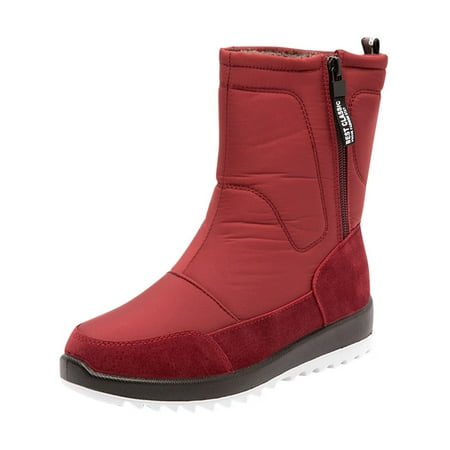GNEIKDEING Women Shoes Cold Proof Snow Boots Wool Warm Snow Boots Casual Shoes Soft Soled Ski Boots Gift on Clearance
GNEIKDEING Women Shoes Cold Proof Snow Boots Wool Warm Snow Boots Casual Shoes Soft Soled Ski Boots Gift on Clearance