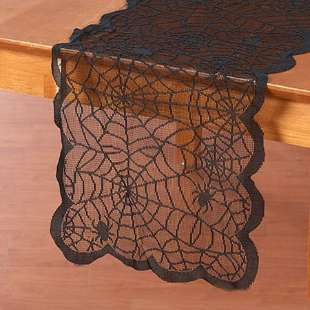 Flmtop 183x33cm Halloween Party Decoration Lace Spider Web Table Runner Cloth Cover
Flmtop 183x33cm Halloween Party Decoration Lace Spider Web Table Runner Cloth Cover