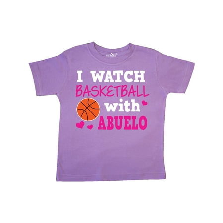 Inktastic I Watch Basketball with Abuelo Gift Toddler Toddler Girl T-Shirt
Inktastic I Watch Basketball with Abuelo Gift Toddler Toddler Girl T-Shirt