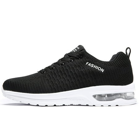 Men s Air Cushion Running Shoes Mesh Layer Sneaker Lace Up Athletic Non-Slip Breathable Soft Sport Shoes 39-47 43 Black Wihte
Men s Air Cushion Running Shoes Mesh Layer Sneaker Lace Up Athletic Non-Slip Breathable Soft Sport Shoes 39-47 43 Black Wihte