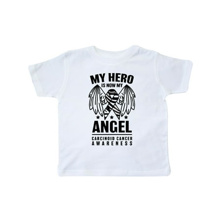 Inktastic My Hero is Now My Angel Carcinoid Cancer Awareness Gift Toddler Boy or Toddler Girl T-Shirt
Inktastic My Hero is Now My Angel Carcinoid Cancer Awareness Gift Toddler Boy or Toddler Girl T-Shirt