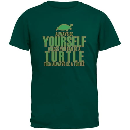 Always Be Yourself Turtle Green Youth T-Shirt