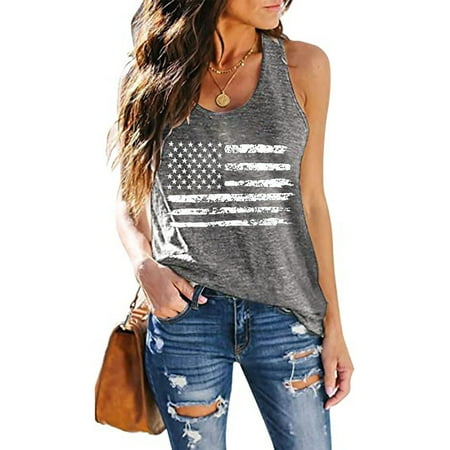 Simplmasygenix Summer Juniors Tank Tops Fashion Women Casual Printing Independence Day Pullover Sleeveless T-Shirt Tops Blouse
Simplmasygenix Summer Juniors Tank Tops Fashion Women Casual Printing Independence Day Pullover Sleeveless T-Shirt Tops Blouse