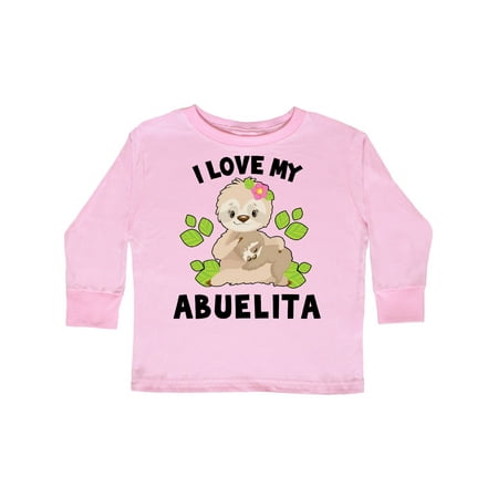 Inktastic Cute Sloth I Love My Abuelita with Green Leaves Gift Toddler Boy or Toddler Girl Long Sleeve T-Shirt
Inktastic Cute Sloth I Love My Abuelita with Green Leaves Gift Toddler Boy or Toddler Girl Long Sleeve T-Shirt