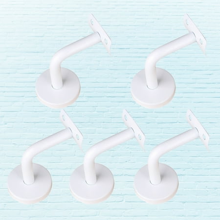 Frcolor 5Pcs Professional Solid Stainless Steel Handrail Wall Mounted Brackets Supports
Frcolor 5Pcs Professional Solid Stainless Steel Handrail Wall Mounted Brackets Supports