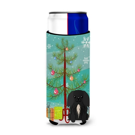 Carolines Treasures BB4232MUK Merry Christmas Tree Pekingnese Black Michelob Ultra Hugger for slim cans Slim Can
Carolines Treasures BB4232MUK Merry Christmas Tree Pekingnese Black Michelob Ultra Hugger for slim cans Slim Can