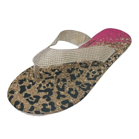 Sandals Women Comfortable Wedge Summer Rhinestone Slip On Leopard Print Casual Open Toe Flat Soft Bottom Breathable Shoes Sandals Slippers Shoes For Womens Fashion
Sandals Women Comfortable Wedge Summer Rhinestone Slip On Leopard Print Casual Open Toe Flat Soft Bottom Breathable Shoes Sandals Slippers Shoes For Womens Fashion