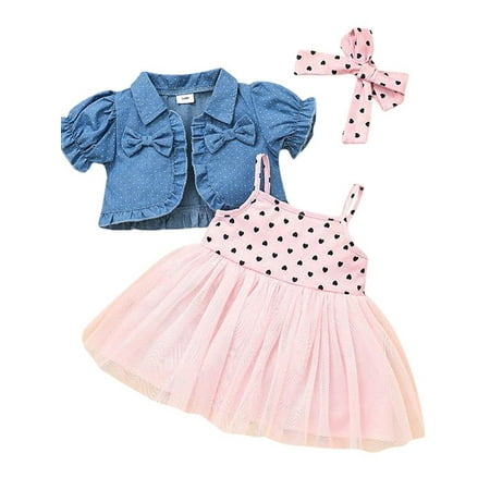Bullpiano 0-3T Baby Girl Summer Clothes Newborn Baby Girl Clothes Tulle Dresses Wedding Dress with Headband Spaghetti Strap Dress Toddler Sundress Princess Dresses
Bullpiano 0-3T Baby Girl Summer Clothes Newborn Baby Girl Clothes Tulle Dresses Wedding Dress with Headband Spaghetti Strap Dress Toddler Sundress Princess Dresses