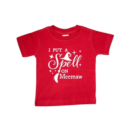 Inktastic I Put a Spell on Meemaw Witch Hat and Broom Gift Baby Boy or Baby Girl T-Shirt
Inktastic I Put a Spell on Meemaw Witch Hat and Broom Gift Baby Boy or Baby Girl T-Shirt