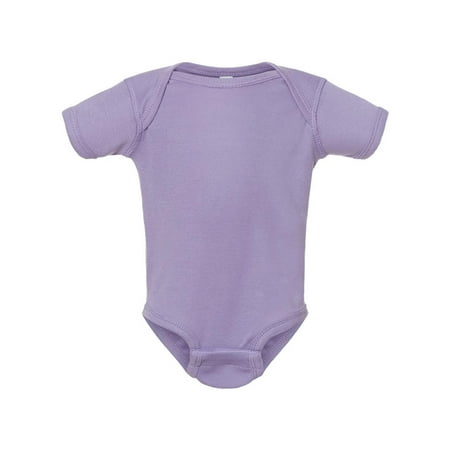 Infant Baby Rib Bodysuit Lavender 18M
