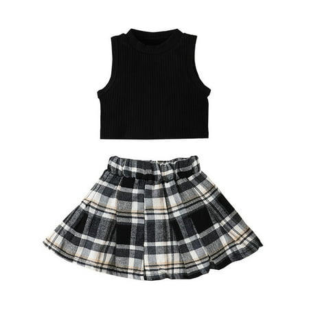 KI-8jcuD Girls Summer Dress Outfits Toddler Girls Winter Sleeveless Ribbed Tops Plaid Skirt 2Pcs Outfits Outwear Fashion Cute Clothes For Young Teen Girls Layettes For Newborns Baby Girl Outfits Wit
KI-8jcuD Girls Summer Dress Outfits Toddler Girls Winter Sleeveless Ribbed Tops Plaid Skirt 2Pcs Outfits Outwear Fashion Cute Clothes For Young Teen Girls Layettes For Newborns Baby Girl Outfits Wit