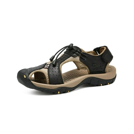 Daeful Mens Sandals Quick Dry Hiking Sandal Non-slip Beach Shoe Waterproof Sport Casual Shoes Men s Drawstring Black 6
Daeful Mens Sandals Quick Dry Hiking Sandal Non-slip Beach Shoe Waterproof Sport Casual Shoes Men s Drawstring Black 6