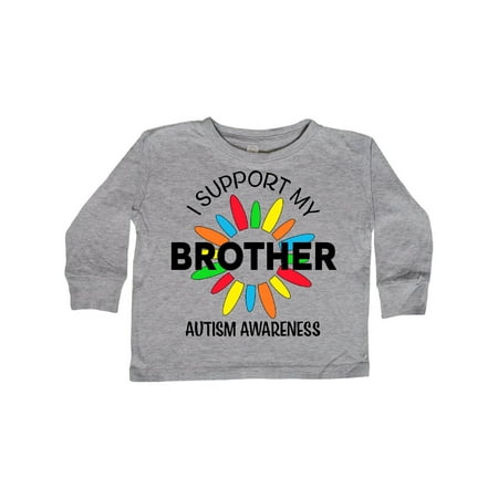Inktastic I Support My Brother Autism Awareness Gift Toddler Boy or Toddler Girl Long Sleeve T-Shirt
Inktastic I Support My Brother Autism Awareness Gift Toddler Boy or Toddler Girl Long Sleeve T-Shirt