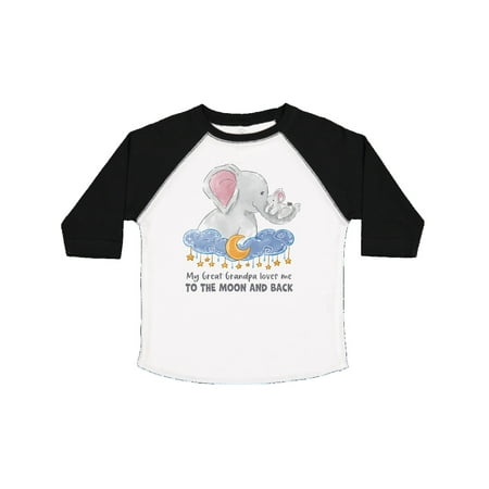 Inktastic My Great Grandpa Loves me to the Moon and Back Elephant Gift Toddler Boy or Toddler Girl T-Shirt
Inktastic My Great Grandpa Loves me to the Moon and Back Elephant Gift Toddler Boy or Toddler Girl T-Shirt