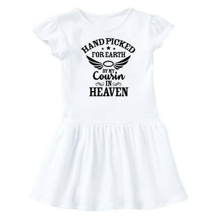 Inktastic Handpicked for Earth By My Cousin in Heaven with Angel Wings Gift Baby Girl Dress
Inktastic Handpicked for Earth By My Cousin in Heaven with Angel Wings Gift Baby Girl Dress