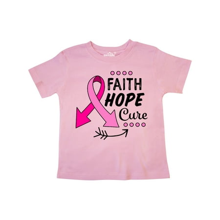 Inktastic Faith Hope Cure Breast Cancer Awareness with Arrows Gift Toddler Boy or Toddler Girl T-Shirt
Inktastic Faith Hope Cure Breast Cancer Awareness with Arrows Gift Toddler Boy or Toddler Girl T-Shirt