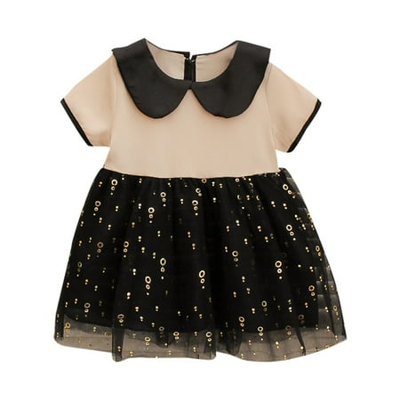 Summer Fashion New Short Sleeve Sequin Dotted Mesh Girls Princess Dress Summer Girl Clothes
Summer Fashion New Short Sleeve Sequin Dotted Mesh Girls Princess Dress Summer Girl Clothes