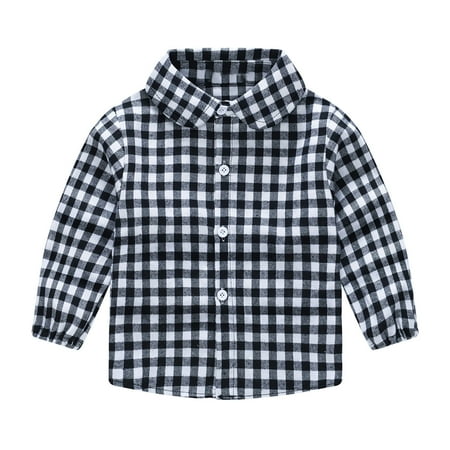 ZCFZJW Baby Boy Flannel Shirts Lightweight Buffalo Plaid Long Sleeve Lapel Button Down Shacket Jackets Fall Winter Toddler Baby Kids Casual Coat(Black 2-3Years)
ZCFZJW Baby Boy Flannel Shirts Lightweight Buffalo Plaid Long Sleeve Lapel Button Down Shacket Jackets Fall Winter Toddler Baby Kids Casual Coat(Black 2-3Years)