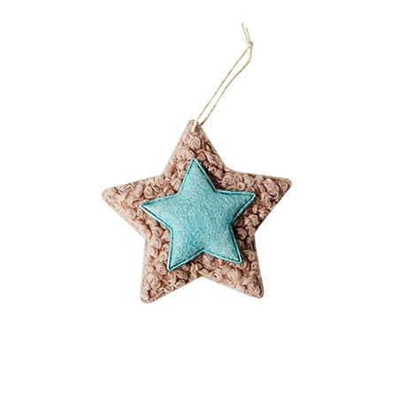 ZTTD Christmas Decorations Christmas Tree Five Pointed Star Pendant Small Accessories Christmas Plush Doll Christmas Gift A
ZTTD Christmas Decorations Christmas Tree Five Pointed Star Pendant Small Accessories Christmas Plush Doll Christmas Gift A