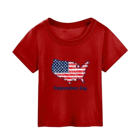 Summer Independence Day Map Printed Short Sleeved T Shirt Worn Over Thin Blouse Women Tops Short Sleeved Shirts for Girls Thermal Girls Junior Medium Tops Size 6 Girls Clothes Baby Girl Shirts 24
Summer Independence Day Map Printed Short Sleeved T Shirt Worn Over Thin Blouse Women Tops Short Sleeved Shirts for Girls Thermal Girls Junior Medium Tops Size 6 Girls Clothes Baby Girl Shirts 24