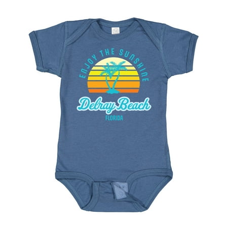 Inktastic Summer Enjoy the Sunshine Delray Beach Florida in Blue Gift Baby Boy or Baby Girl Bodysuit
Inktastic Summer Enjoy the Sunshine Delray Beach Florida in Blue Gift Baby Boy or Baby Girl Bodysuit