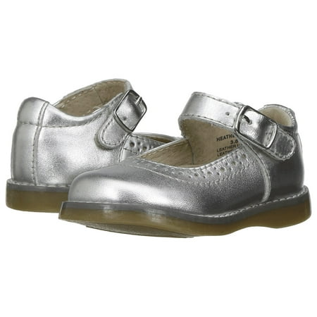 FootMates - Heather (Infant/Toddler/Little Kid) (Silver) Girl s Shoes Size 13.5 M/W