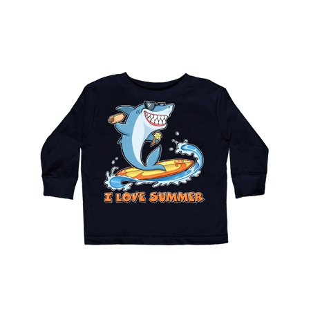 Inktastic I Love Summer with Shark on a Surfboard Gift Toddler Boy or Toddler Girl Long Sleeve T-Shirt
Inktastic I Love Summer with Shark on a Surfboard Gift Toddler Boy or Toddler Girl Long Sleeve T-Shirt