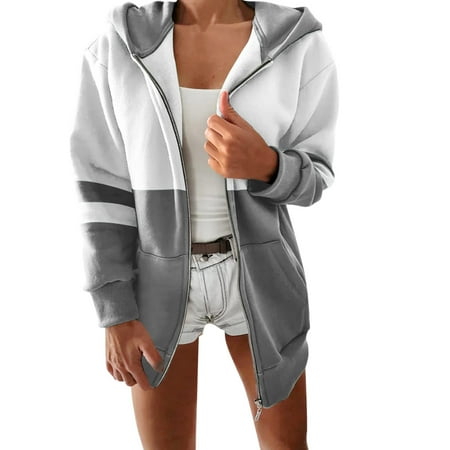 Women Casual Full Zip Up Plush Hoodie Comfy Loose Solid Sweatshirt Long Sleeve Jacket With Pockets Tourist Jacket Scrub Fleece Jackets for Women Fleece Cardigan for Women Benton Springs Half Zip
Women Casual Full Zip Up Plush Hoodie Comfy Loose Solid Sweatshirt Long Sleeve Jacket With Pockets Tourist Jacket Scrub Fleece Jackets for Women Fleece Cardigan for Women Benton Springs Half Zip