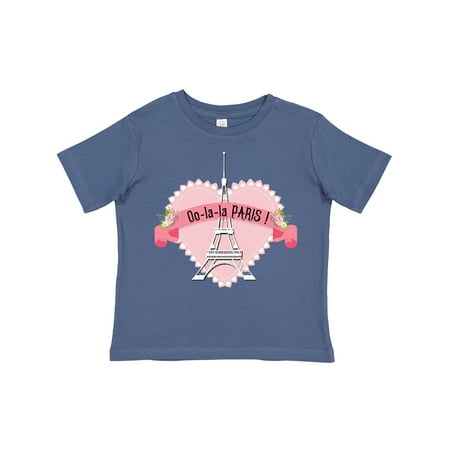 Inktastic Paris Oo-la-la with Eiffel Tower and Flowers in Pink Heart Gift Toddler Boy or Toddler Girl T-Shirt
Inktastic Paris Oo-la-la with Eiffel Tower and Flowers in Pink Heart Gift Toddler Boy or Toddler Girl T-Shirt