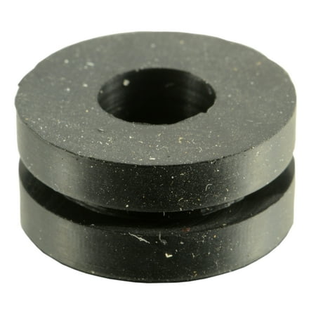 17/64 x 5/8 x 0.6 Black Rubber Grommets GRMTR-079 (8 pcs.)